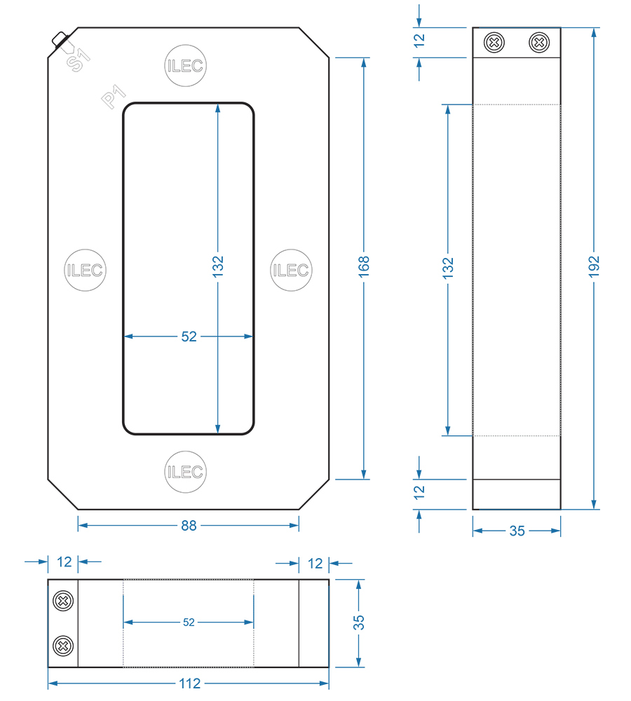 MCT-S513 drawing dimensions