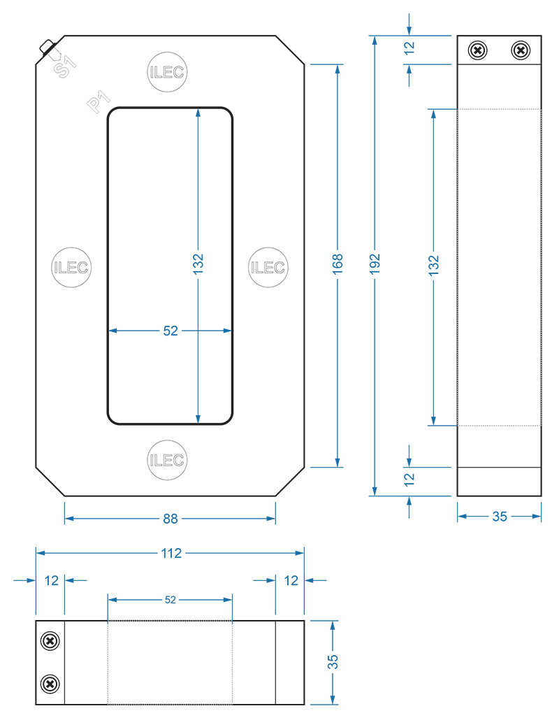 ZCT-s513 drawing dimensions
