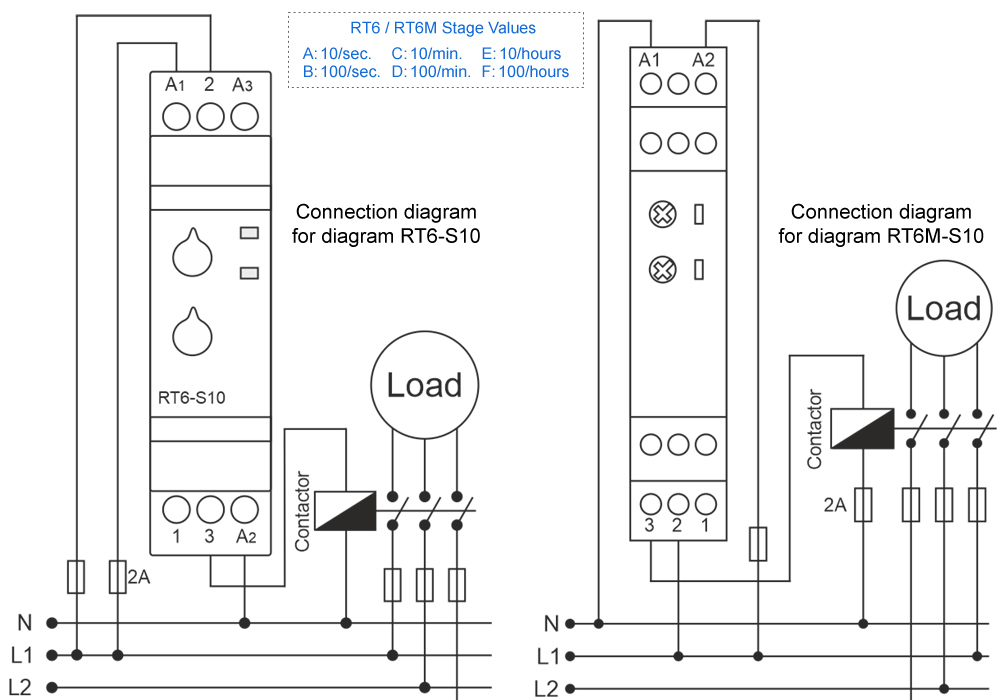RT6-S10-U Wiring Diagram