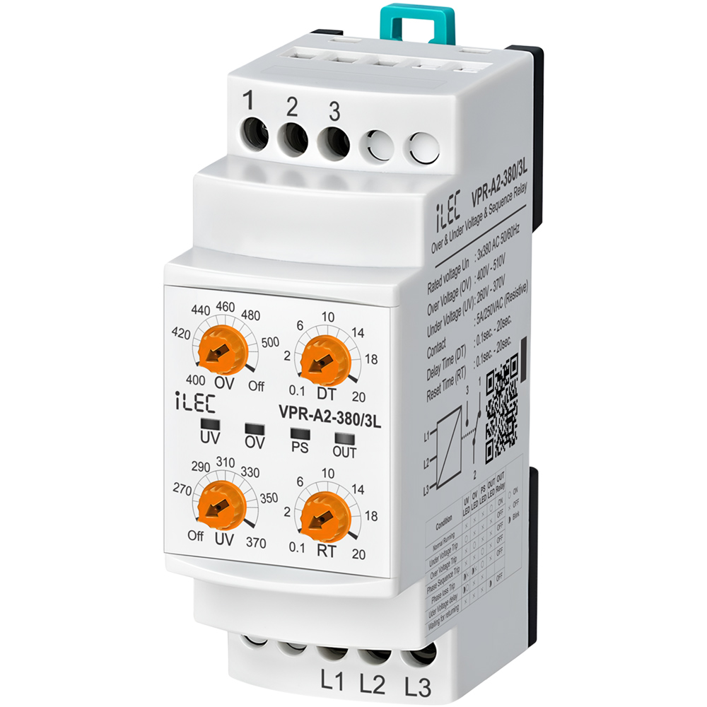 iLEC VPR-A2-380/3L relay
